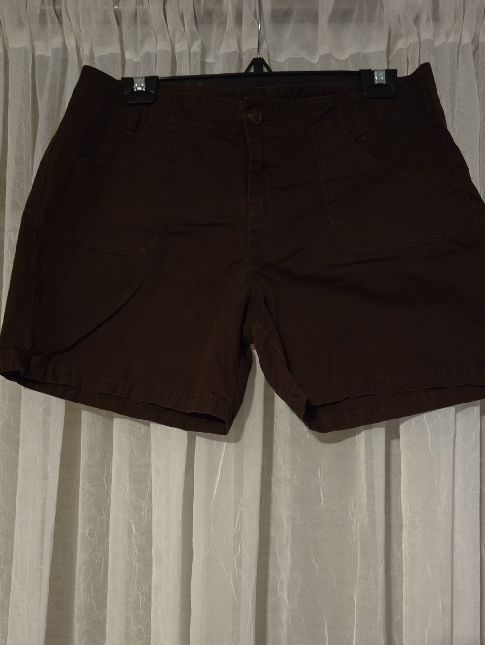 Lucky Brand Dark Brown Bermuda Shorts